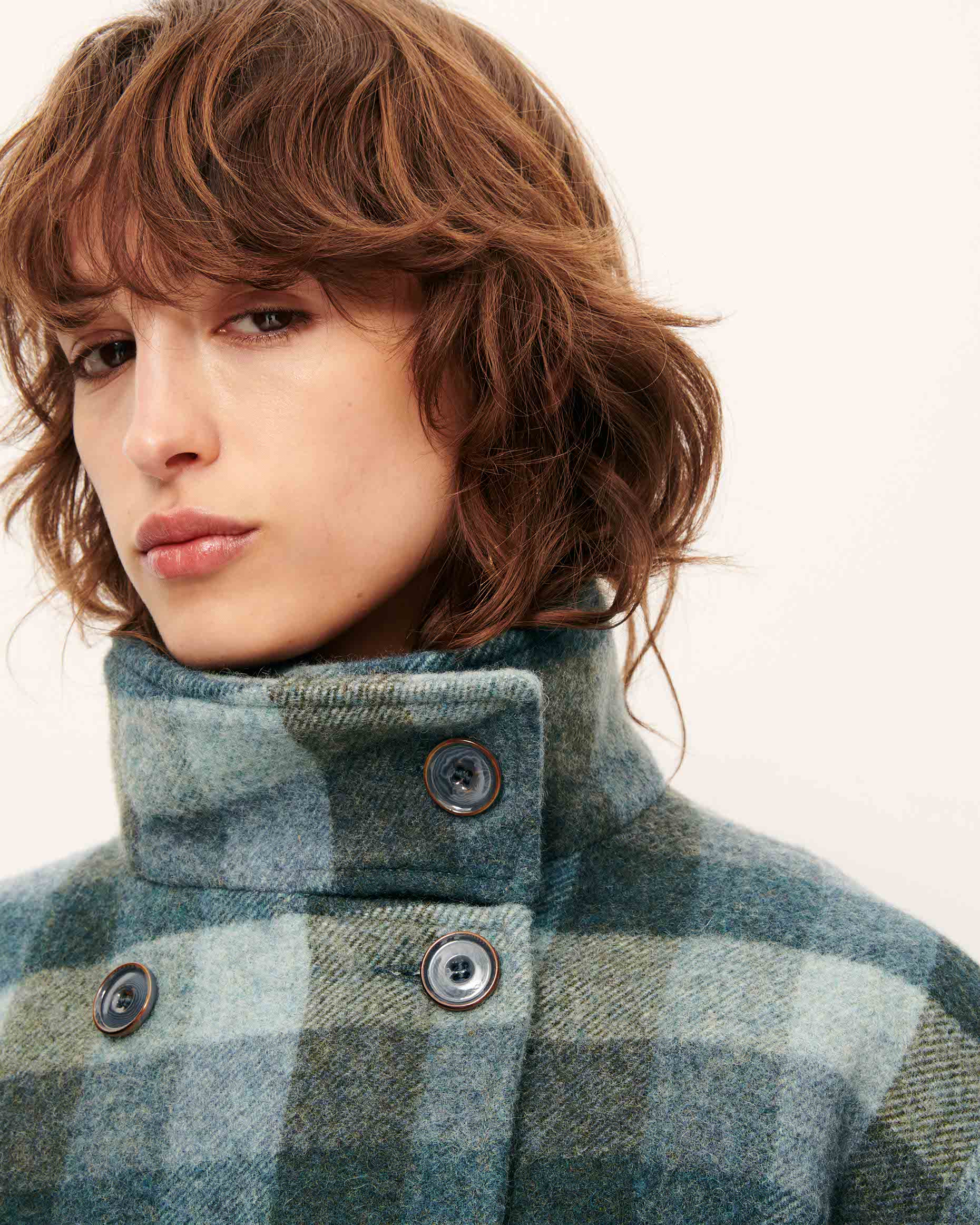 Harlow coat - Smocky blue