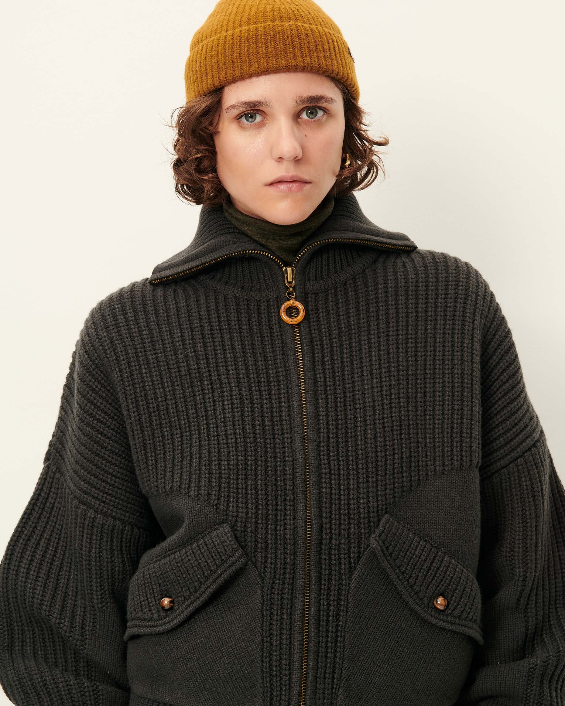 Mayken cardigan - Cypres