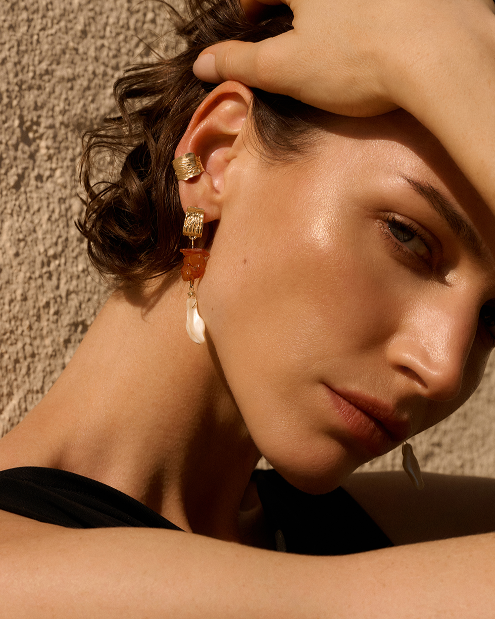 Wild tides ear cuff - Gold