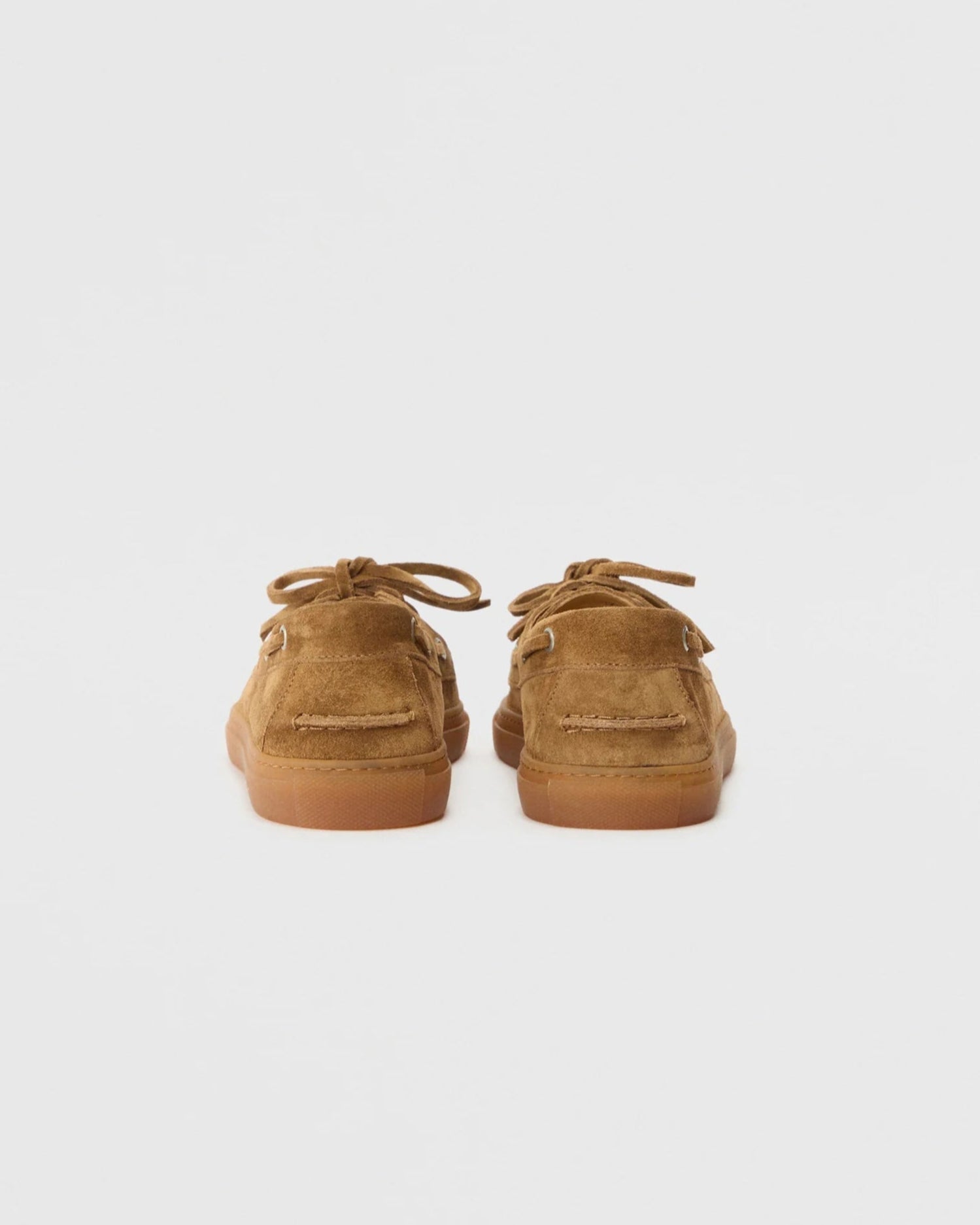 Suede boat shoes - New brown