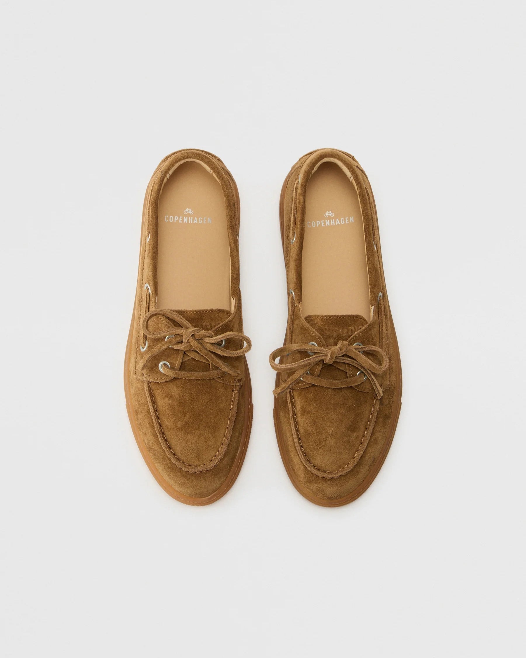 Suede boat shoes - New brown