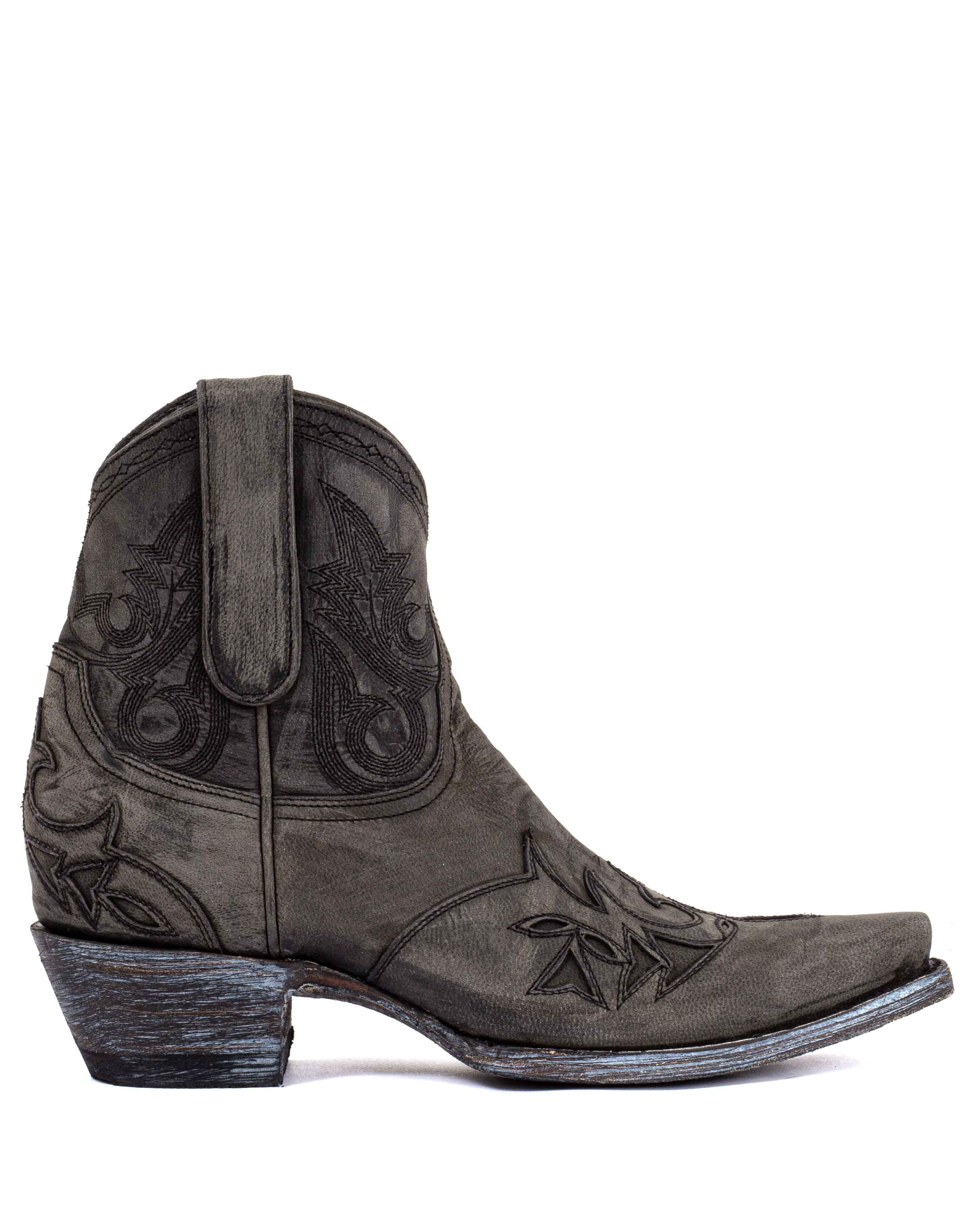 Stitched boots - Black