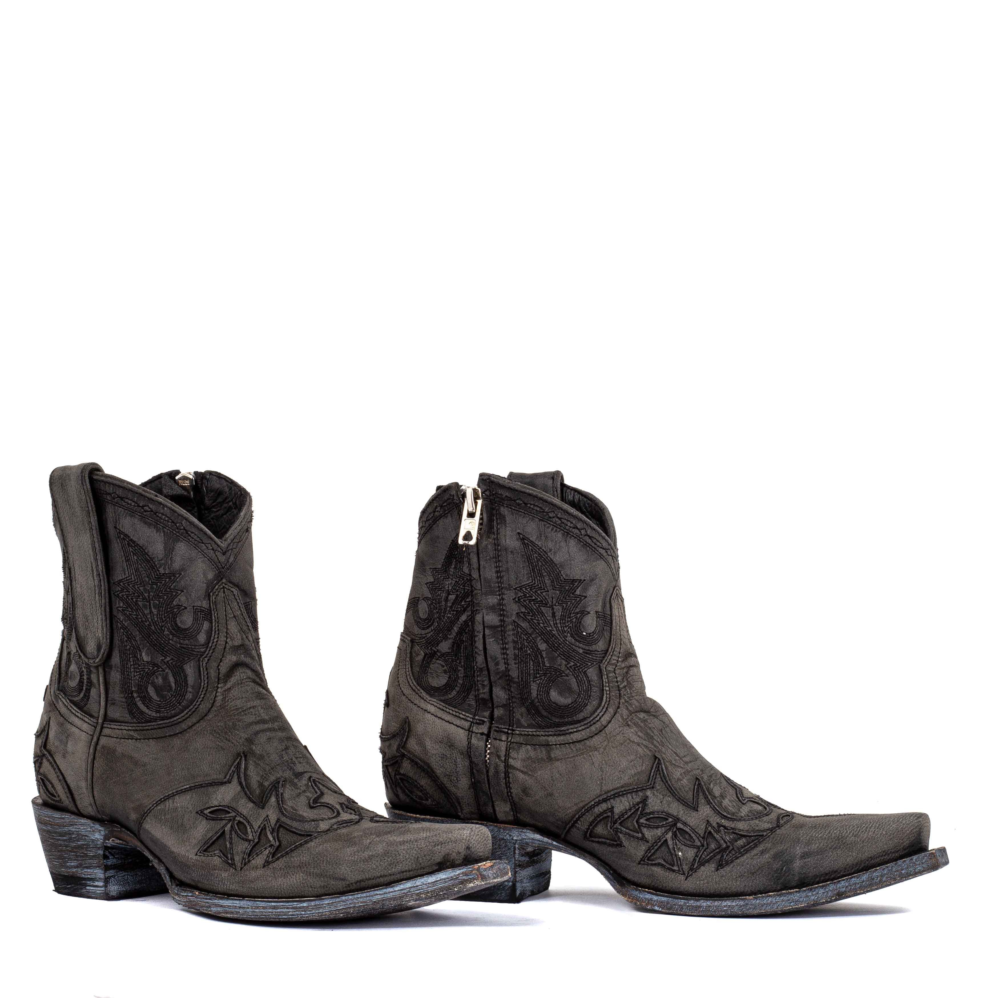 Stitched boots - Black