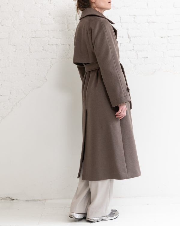 Odonna coat - Fossil brown