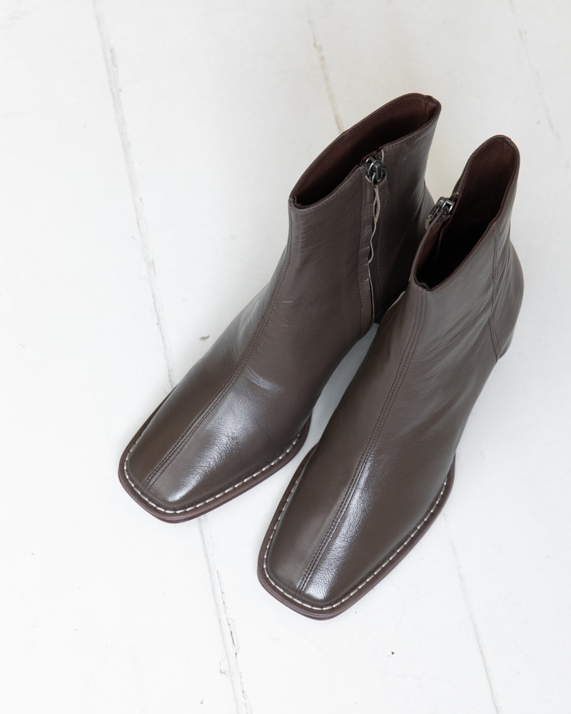 Shamie boots - Dark taupe