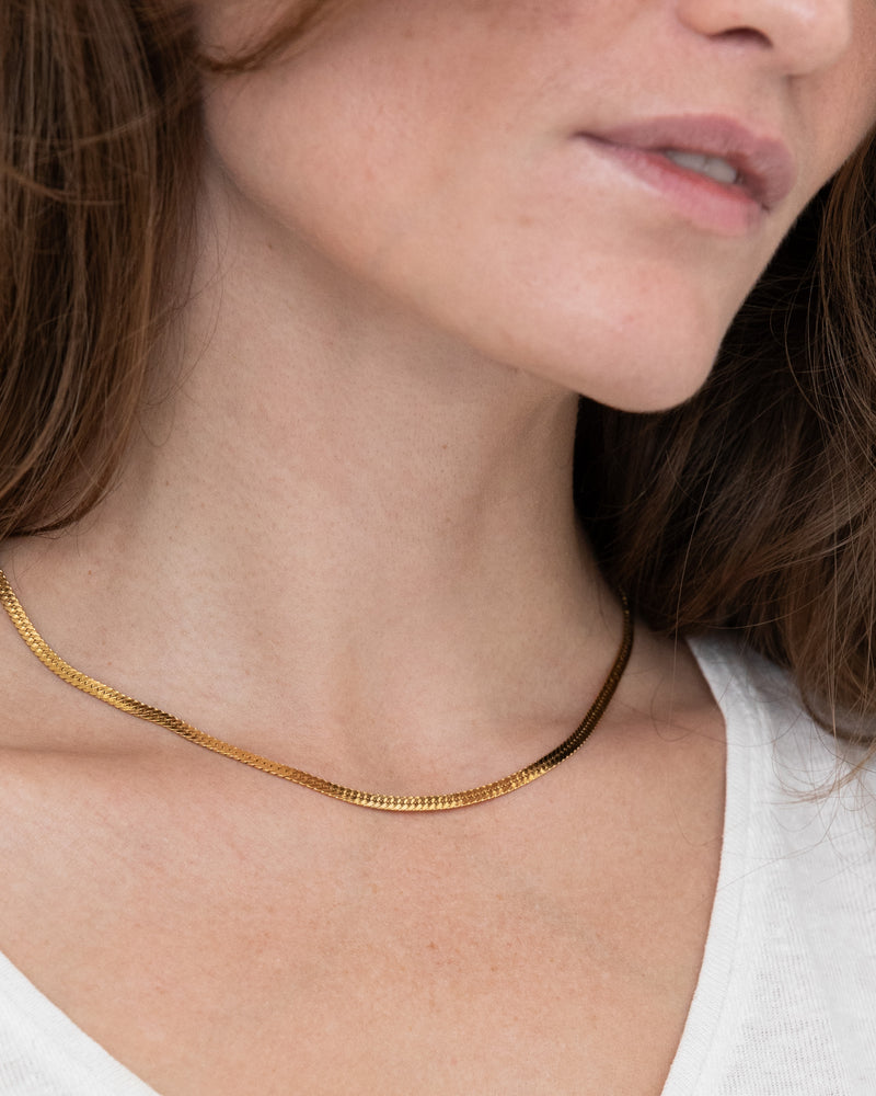 Sage necklace - Gold