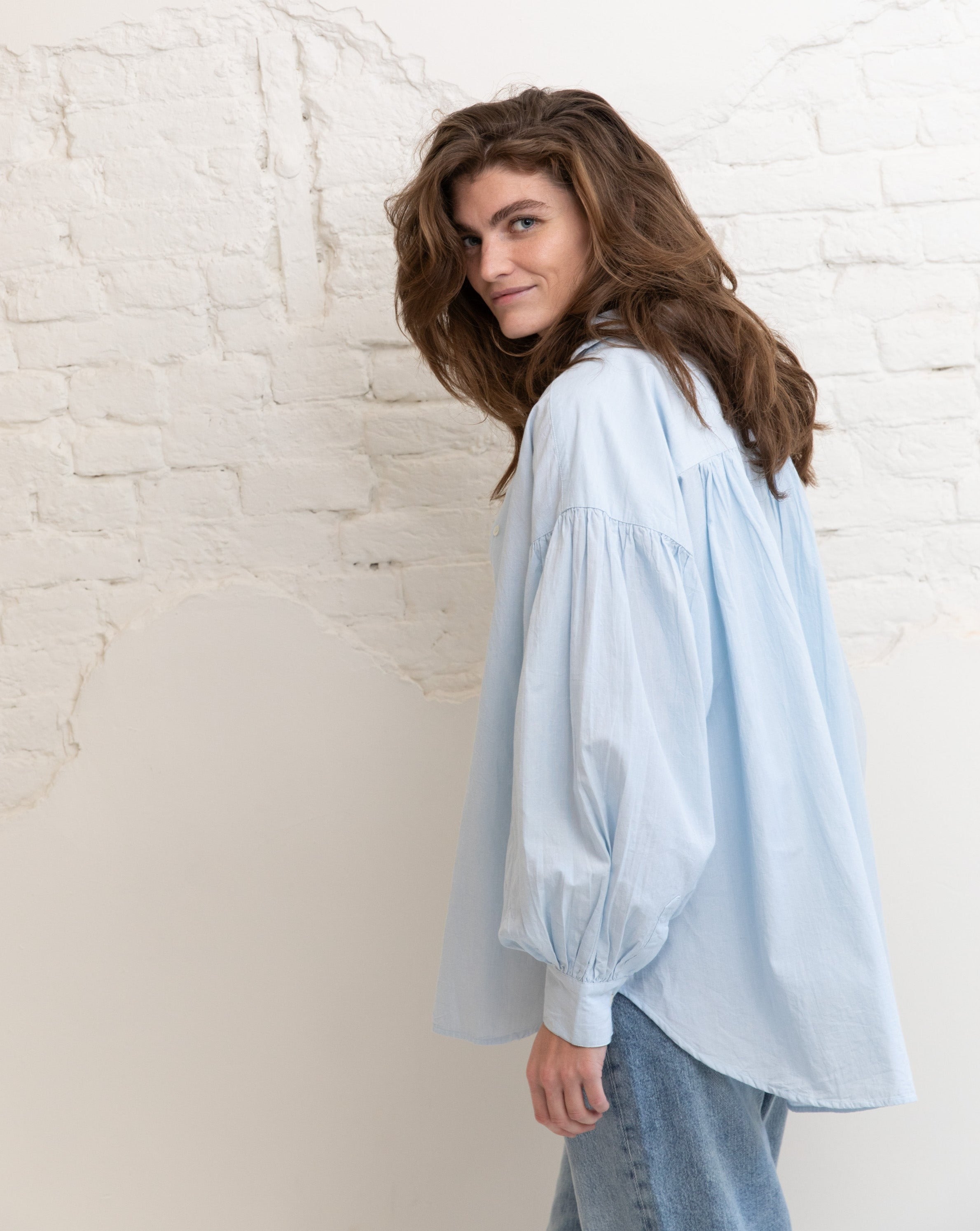 Sarah blouse - Light blue