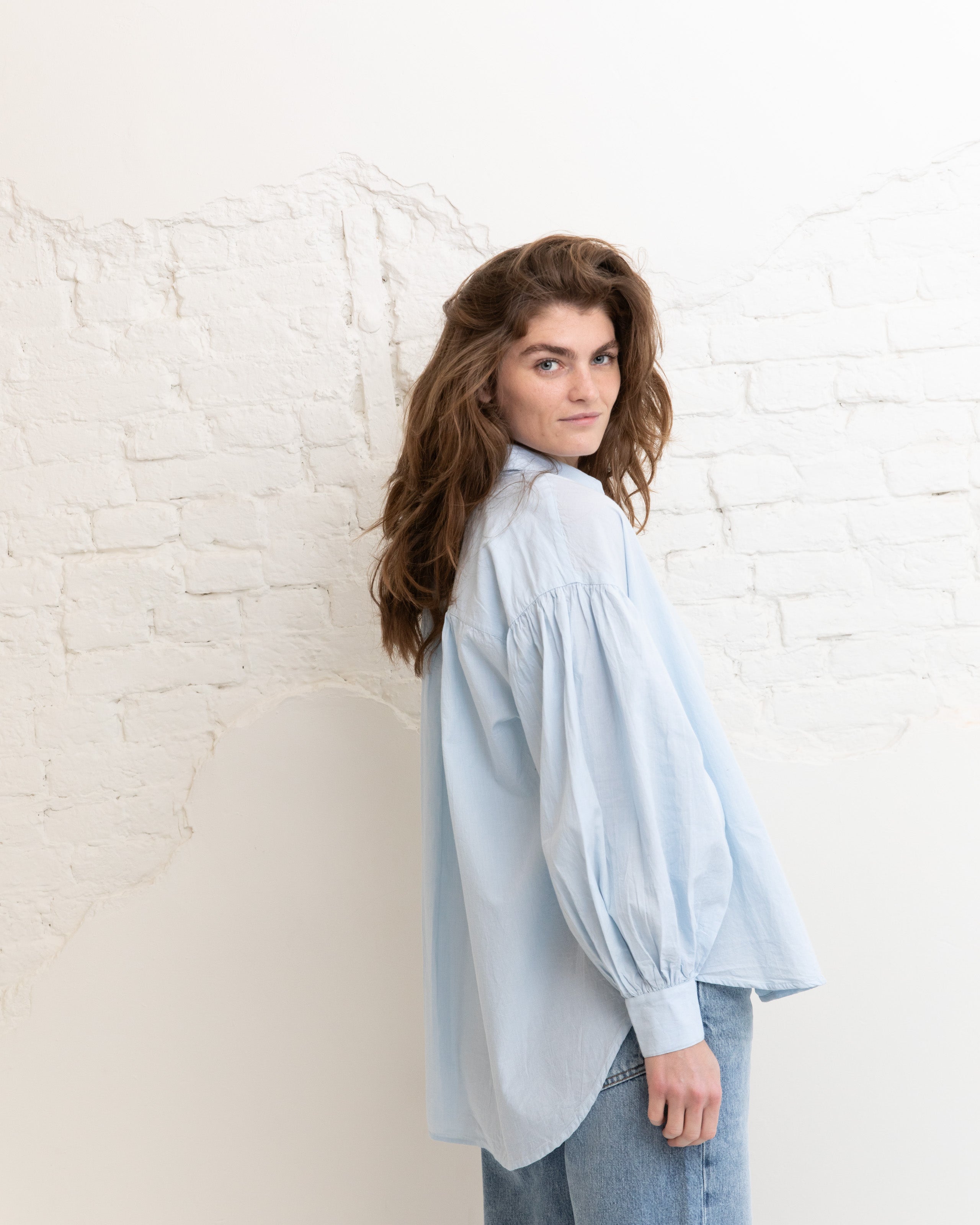 Sarah blouse - Light blue