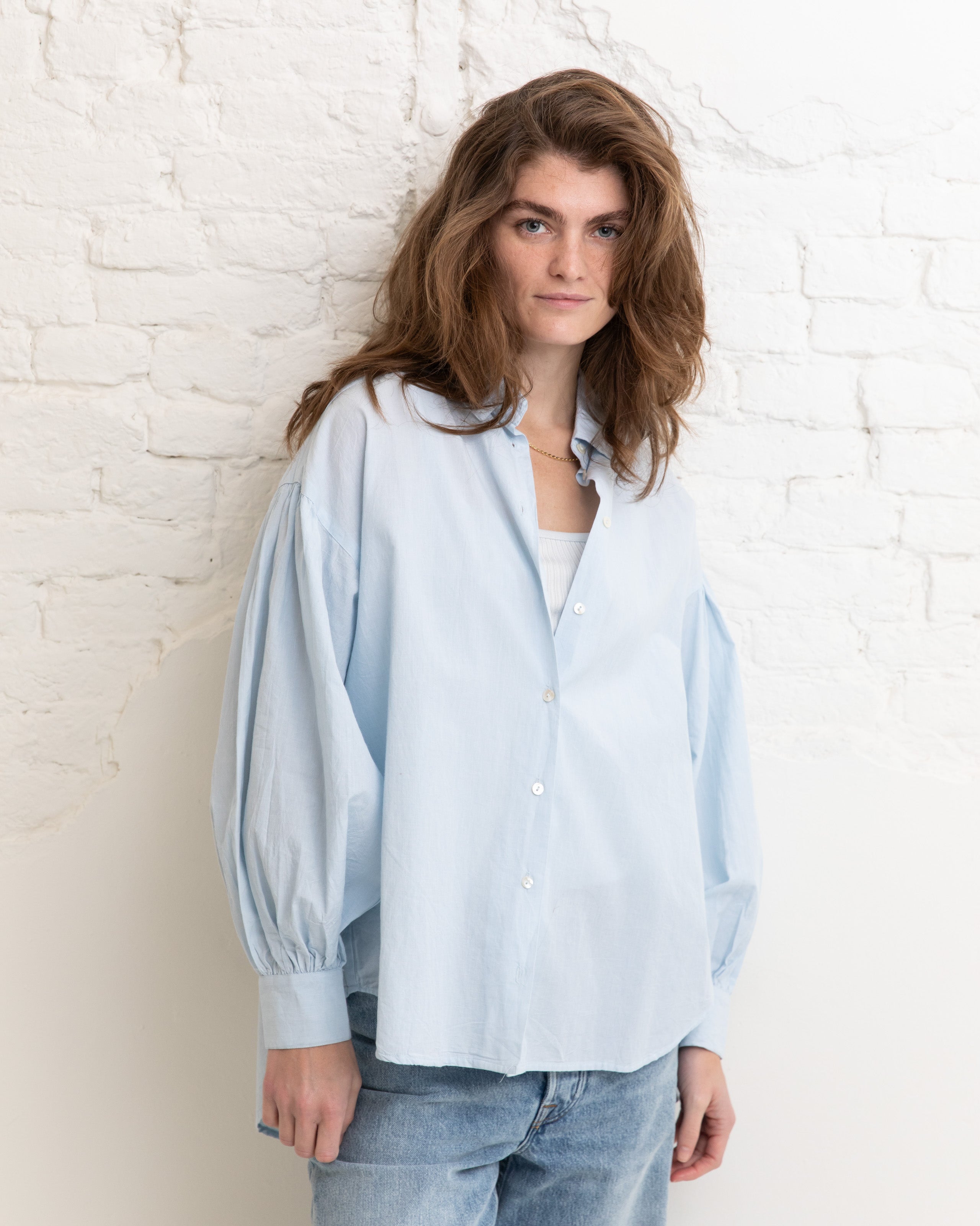 Sarah blouse - Light blue