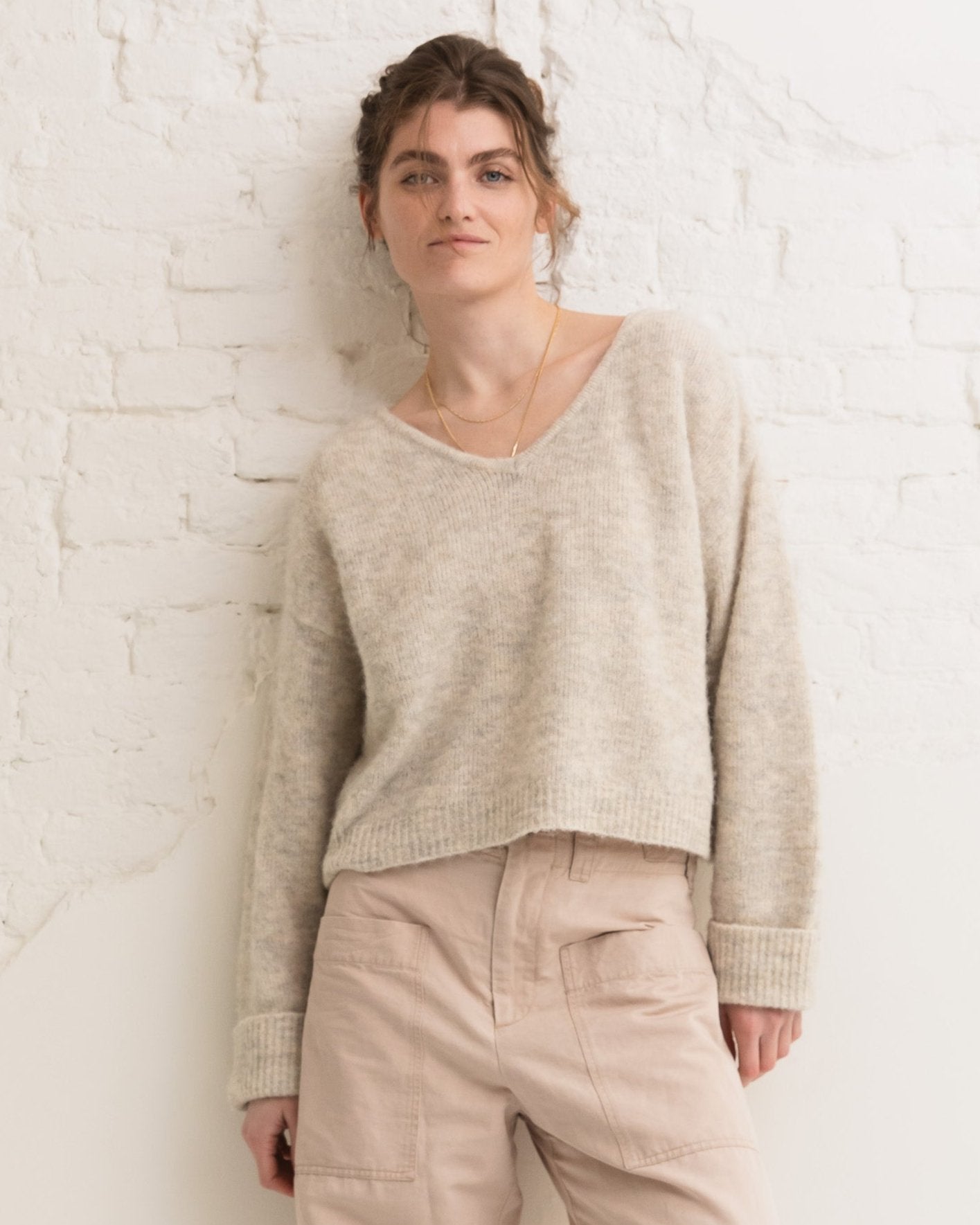 East knit - Poudreuse chine