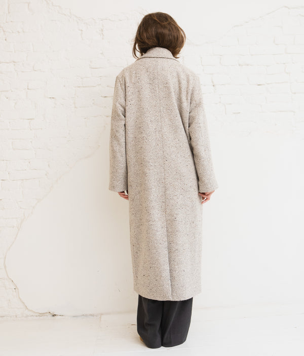 Marcy coat - Beige melange