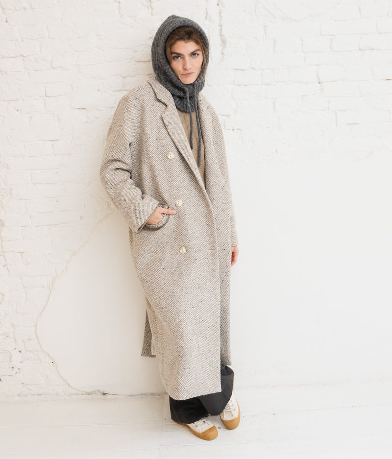 Marcy coat - Beige melange