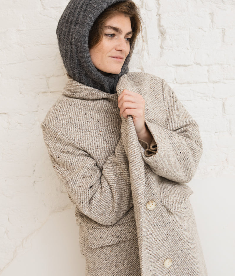 Marcy coat - Beige melange