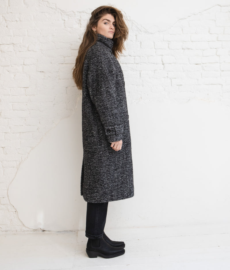 Bleecker street coat - Whiblack