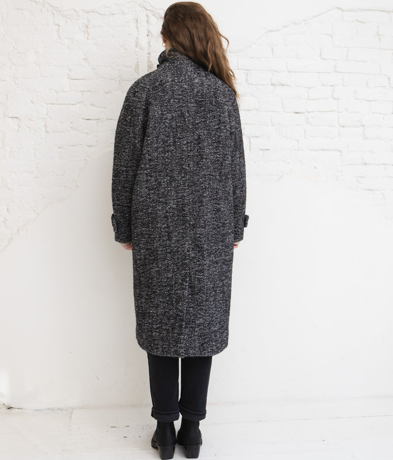 Bleecker street coat - Whiblack