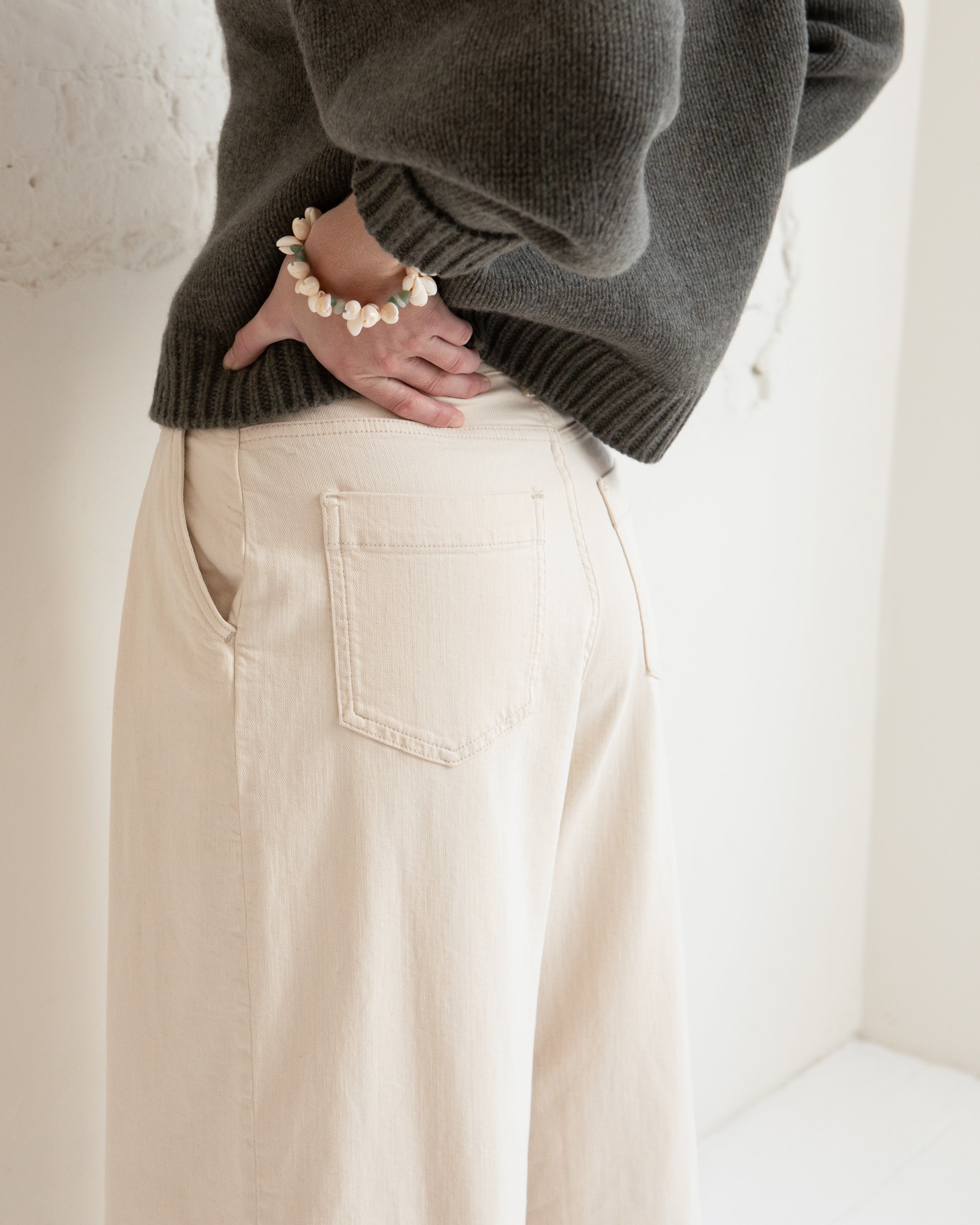 Diego trousers - Fleur de sel