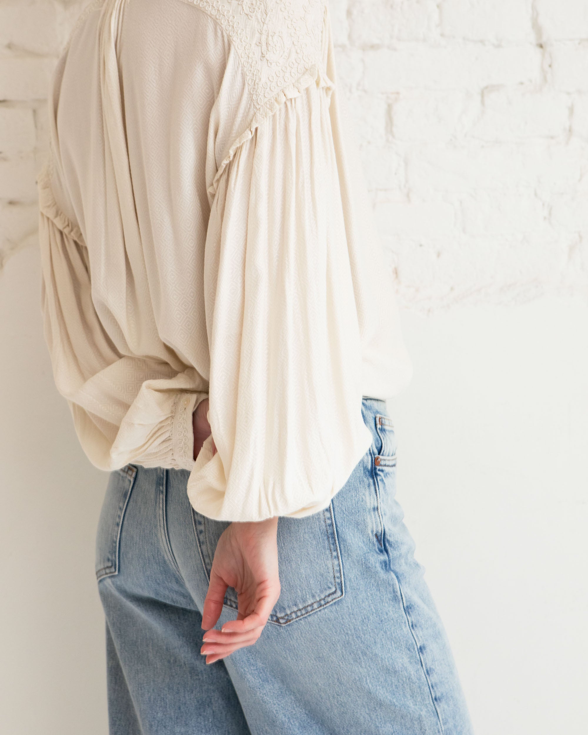 Vega blouse - Soft ecru