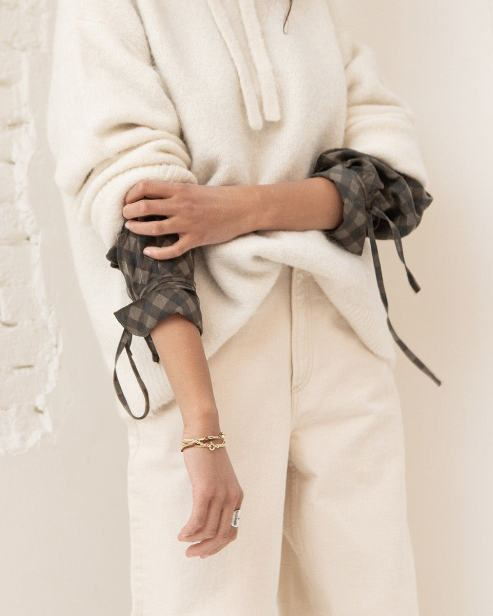 Sajeanne sweater - Clear cream