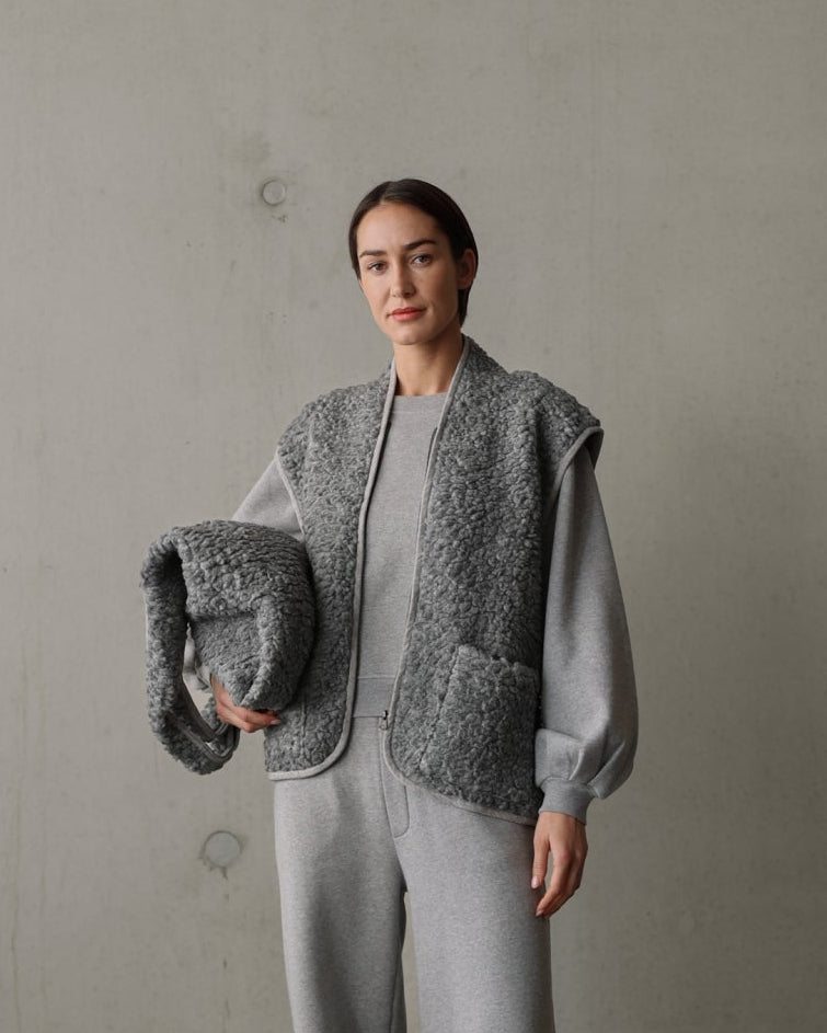 Abigail jacket - Grey melange