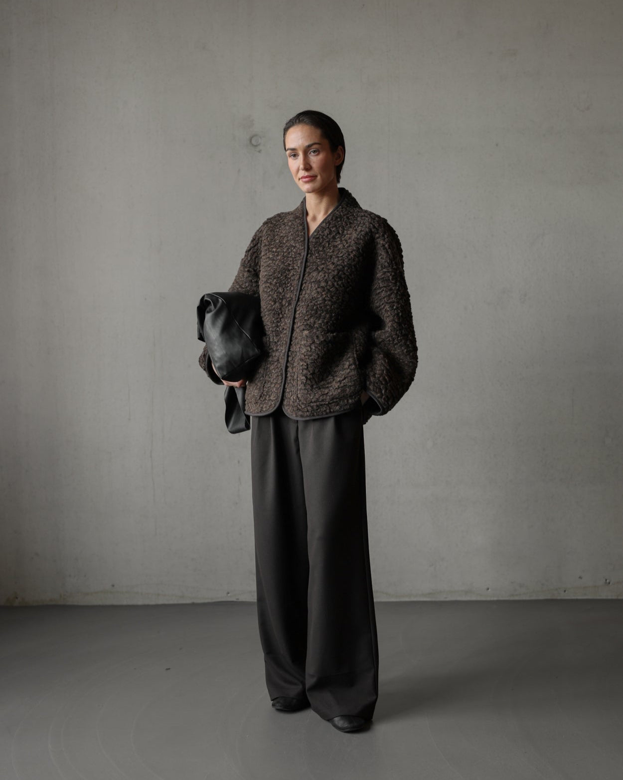 Athena jacket - Fudge