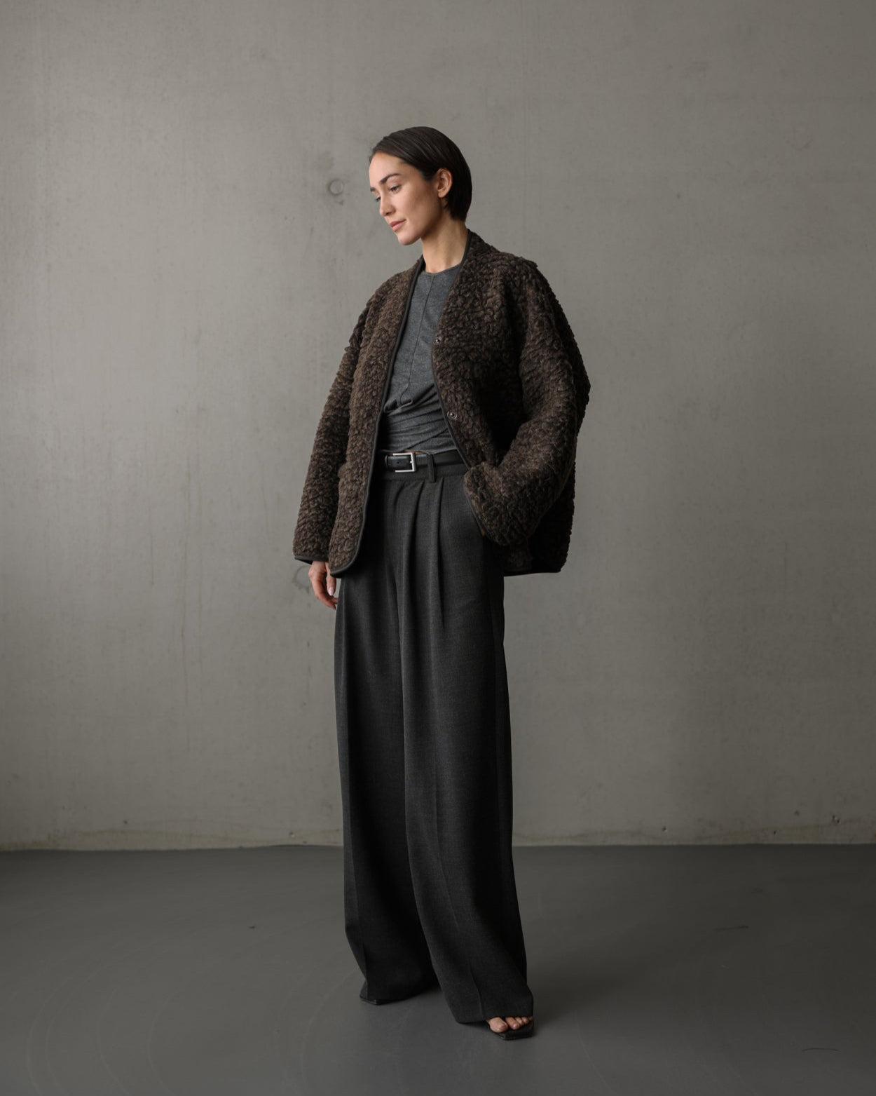 Athena jacket - Fudge