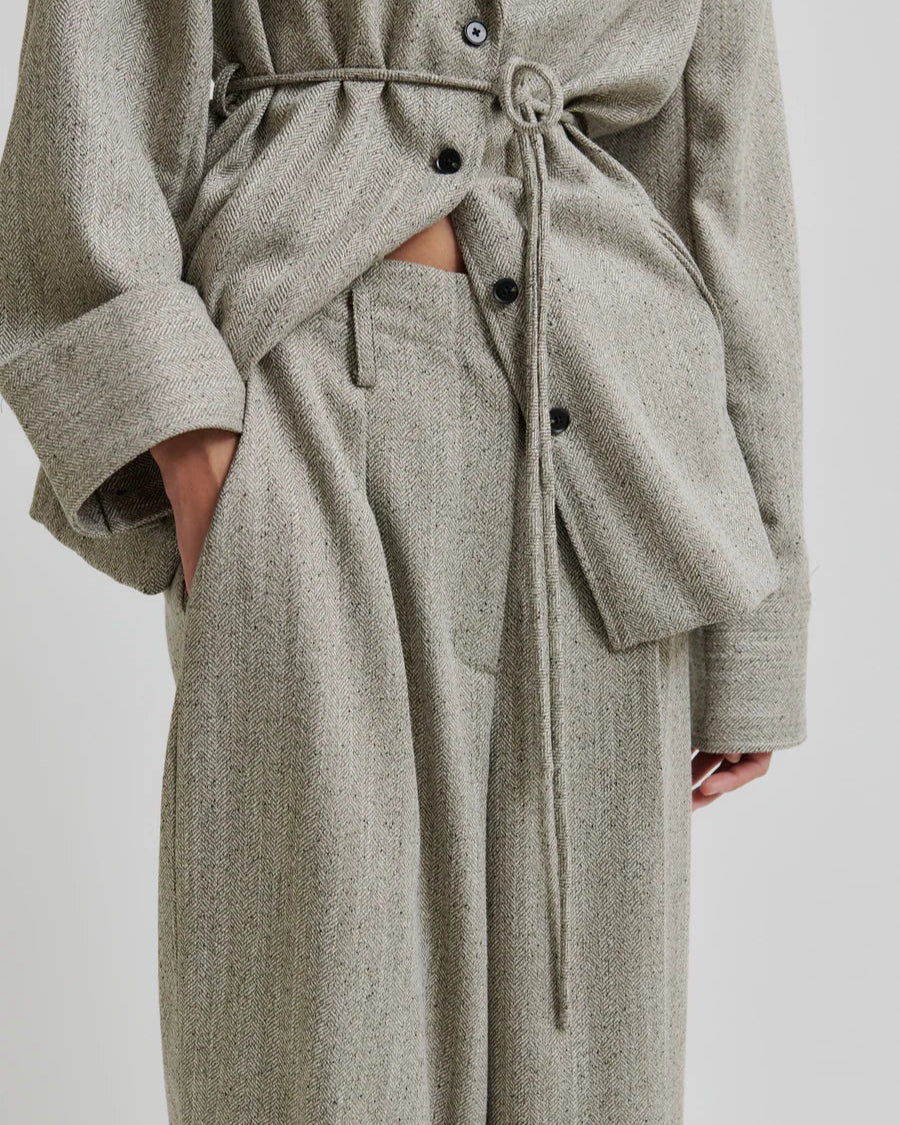 Jun trousers - Trench coat