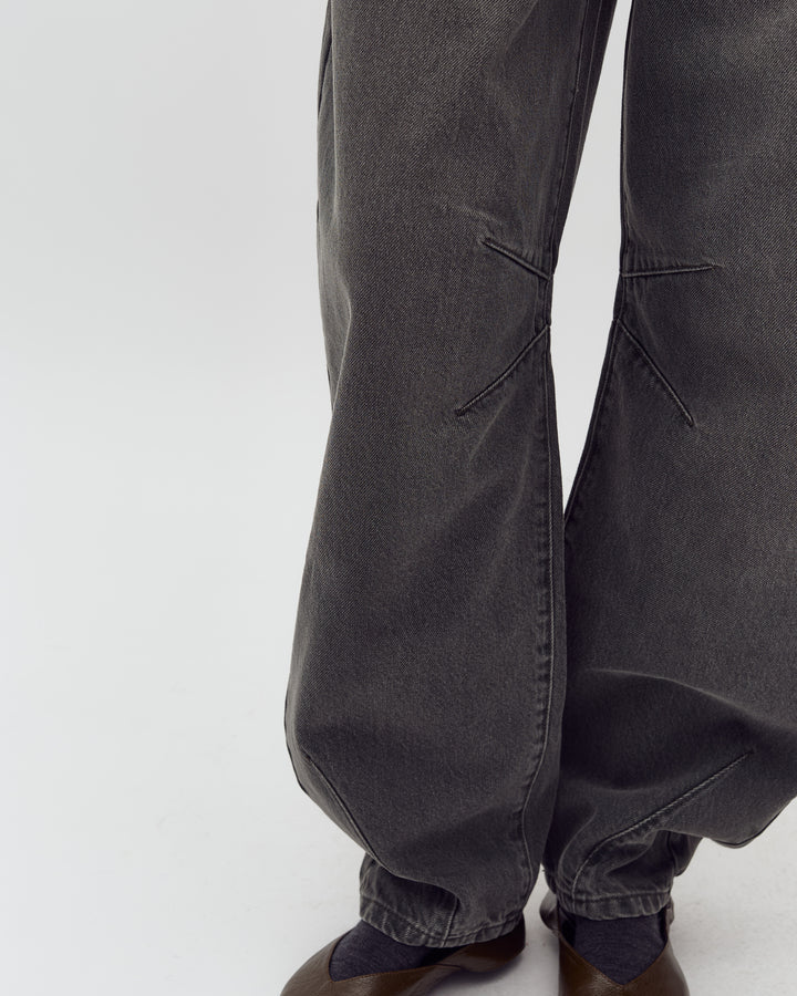 Barina trousers - Khaki green wash