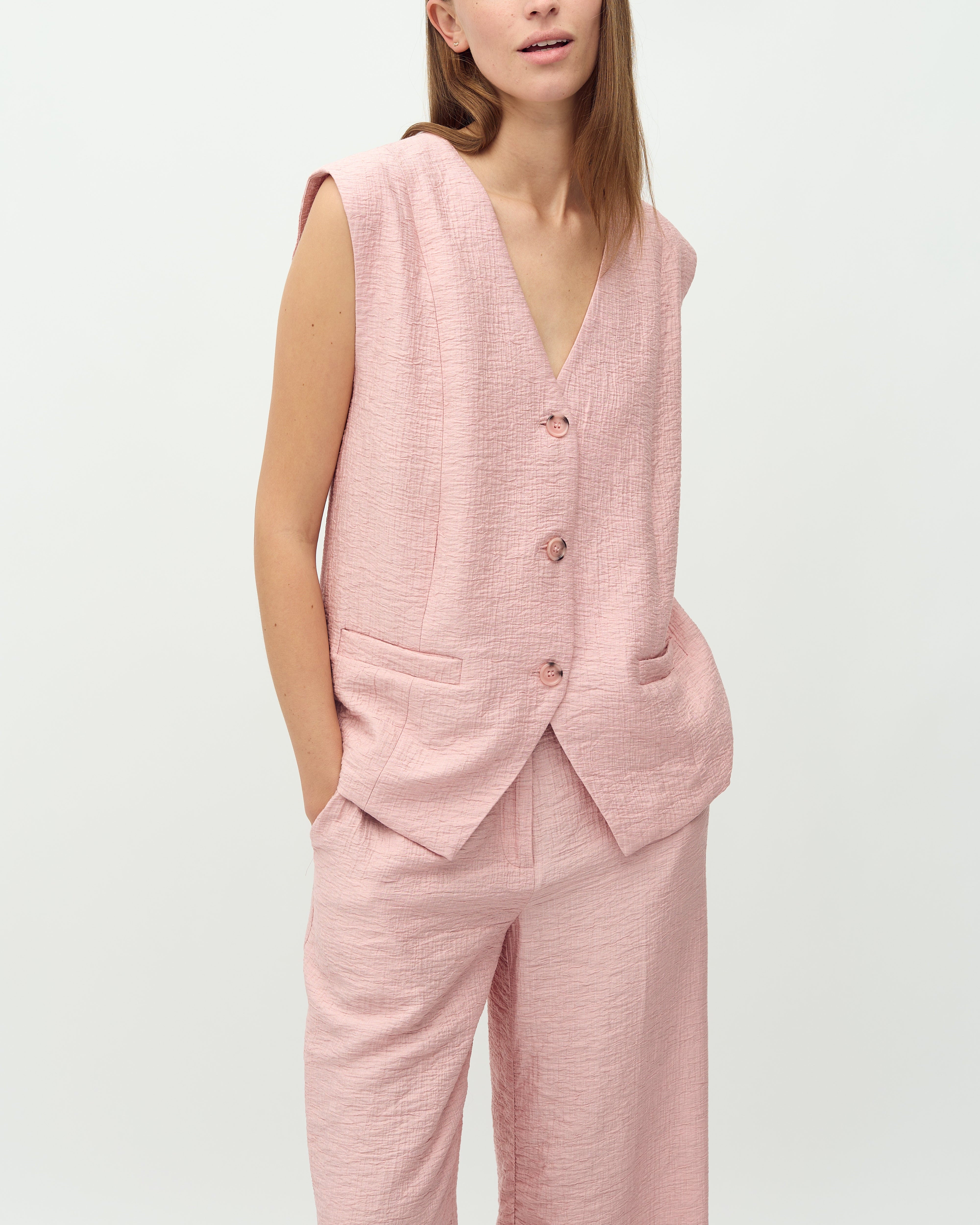 Frida jacket - Pink melange