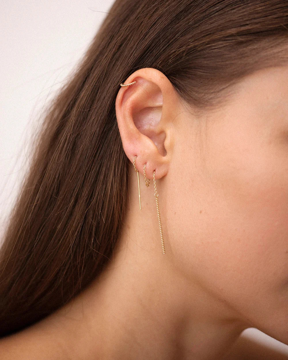 Beauty and simplicity earring - Gold