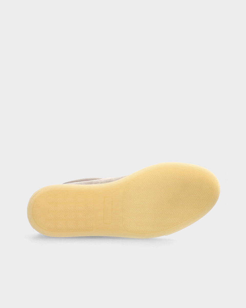 Suede sneakers - Light stone