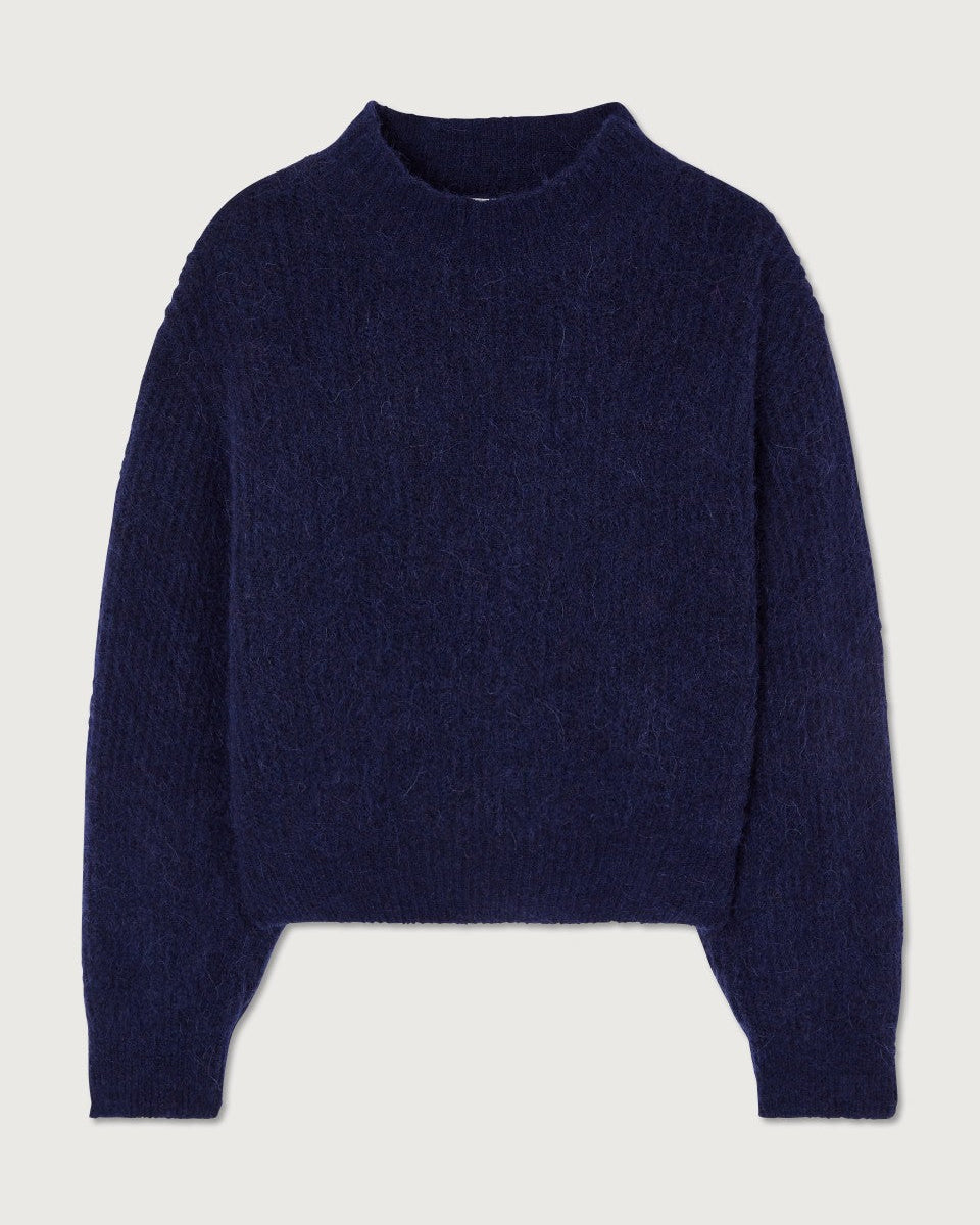 East knit - Navy chine