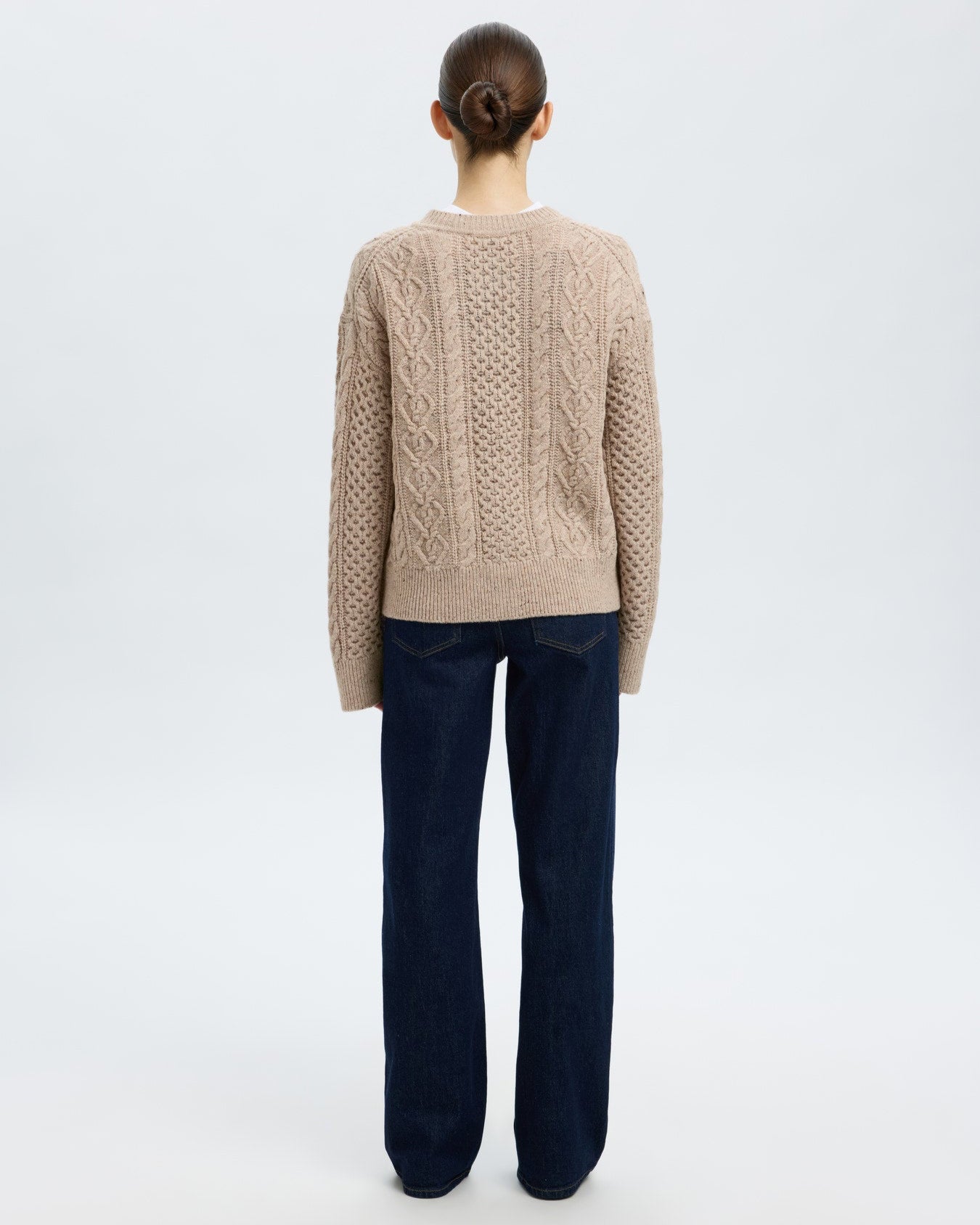 Nelly cardigan - Birch melange