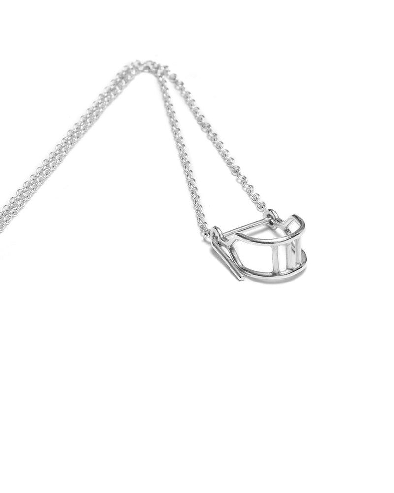 No.11 necklace U - Silver