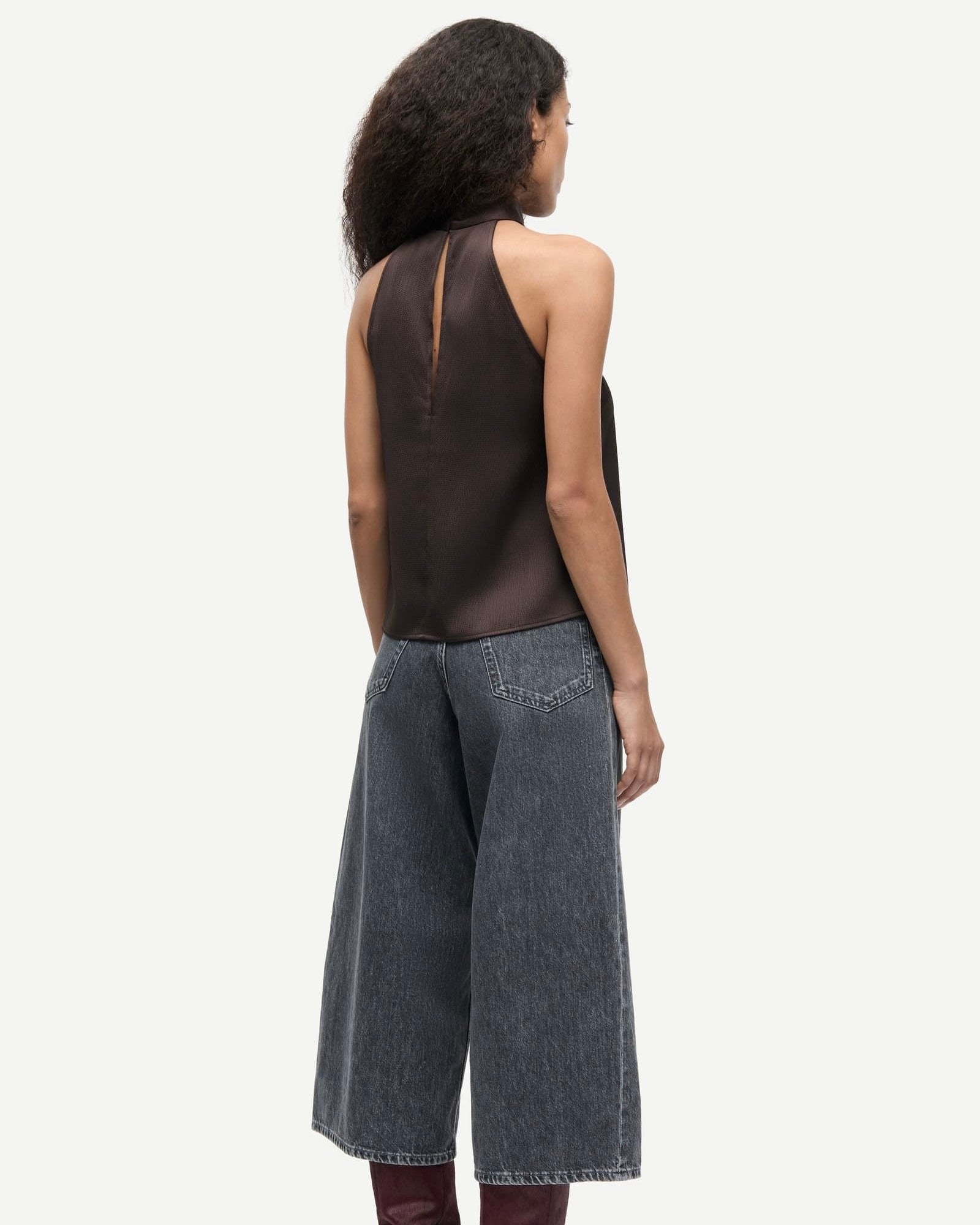 Sarheos top - Black coffee