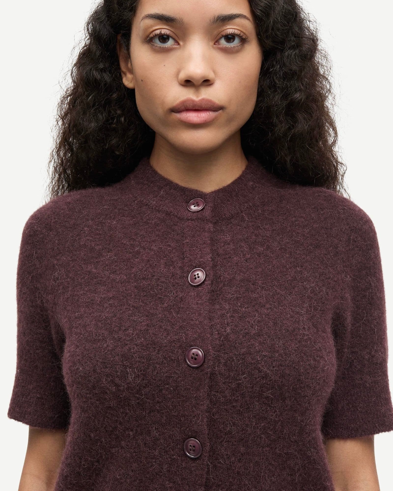 Sanoura cardigan - Fudge