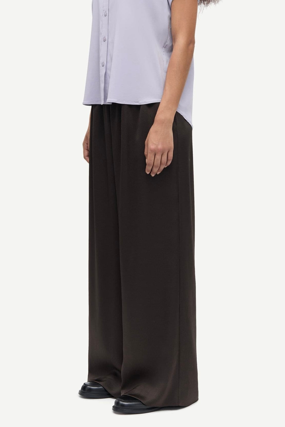 Sahelena trousers - Black coffee