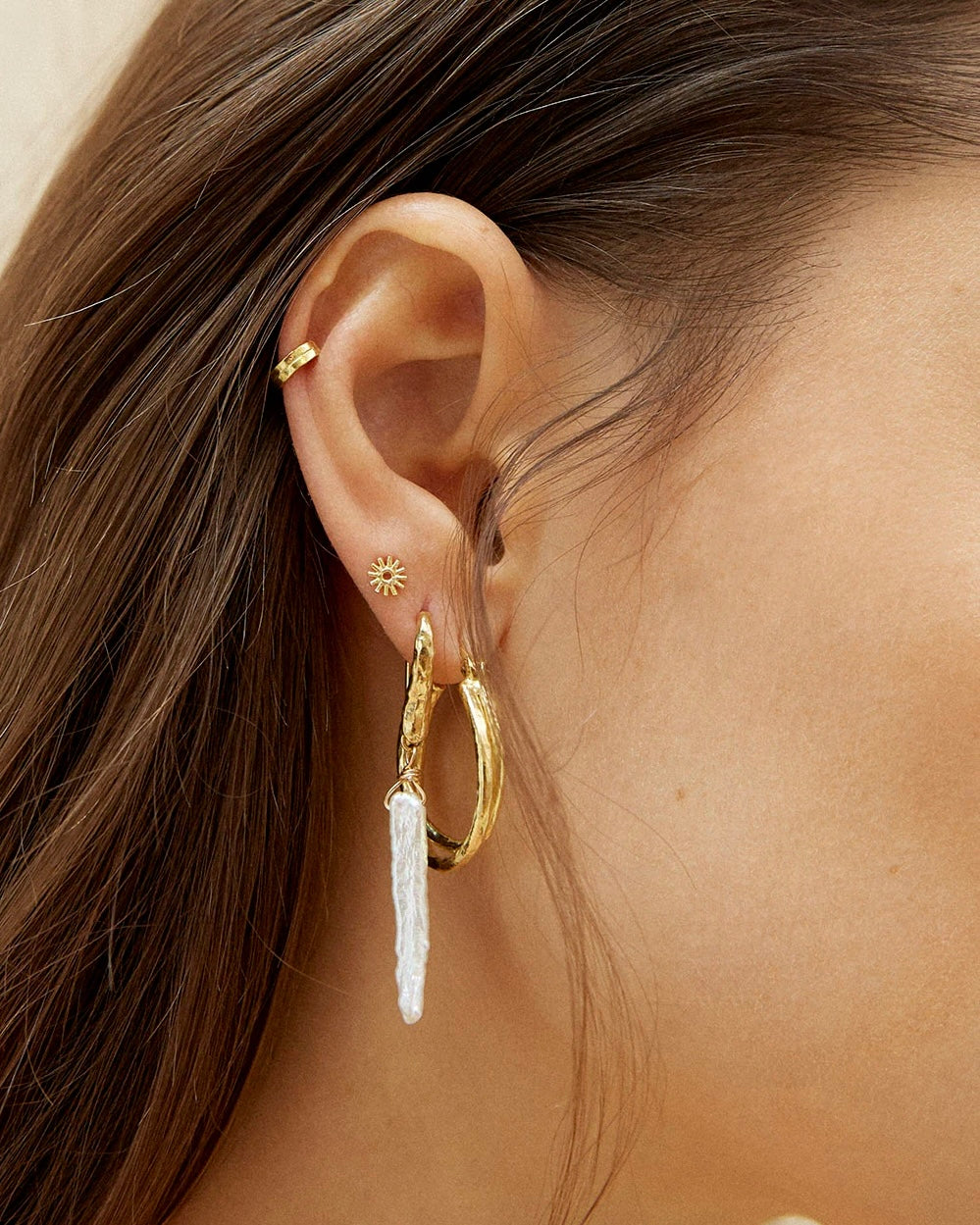 Forever earring - Gold