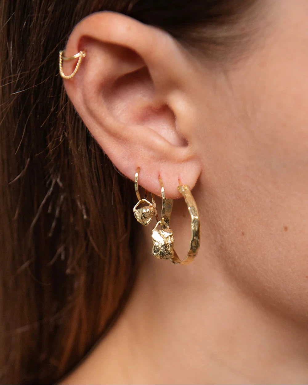 Honey earring - Gold