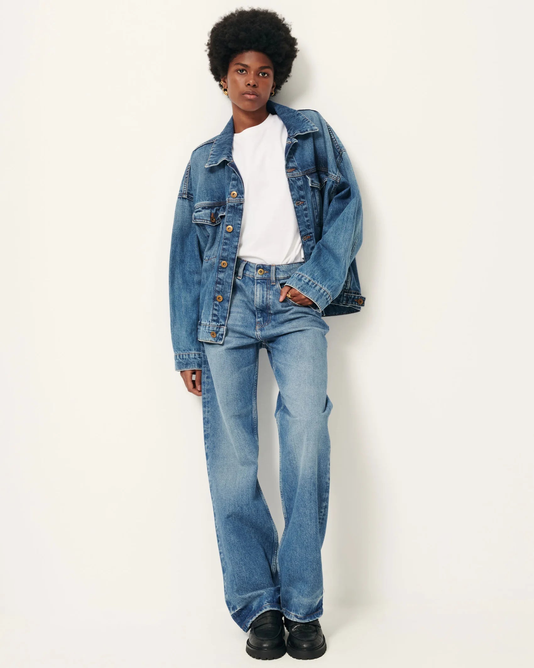 Costello jacket - Vintage blue