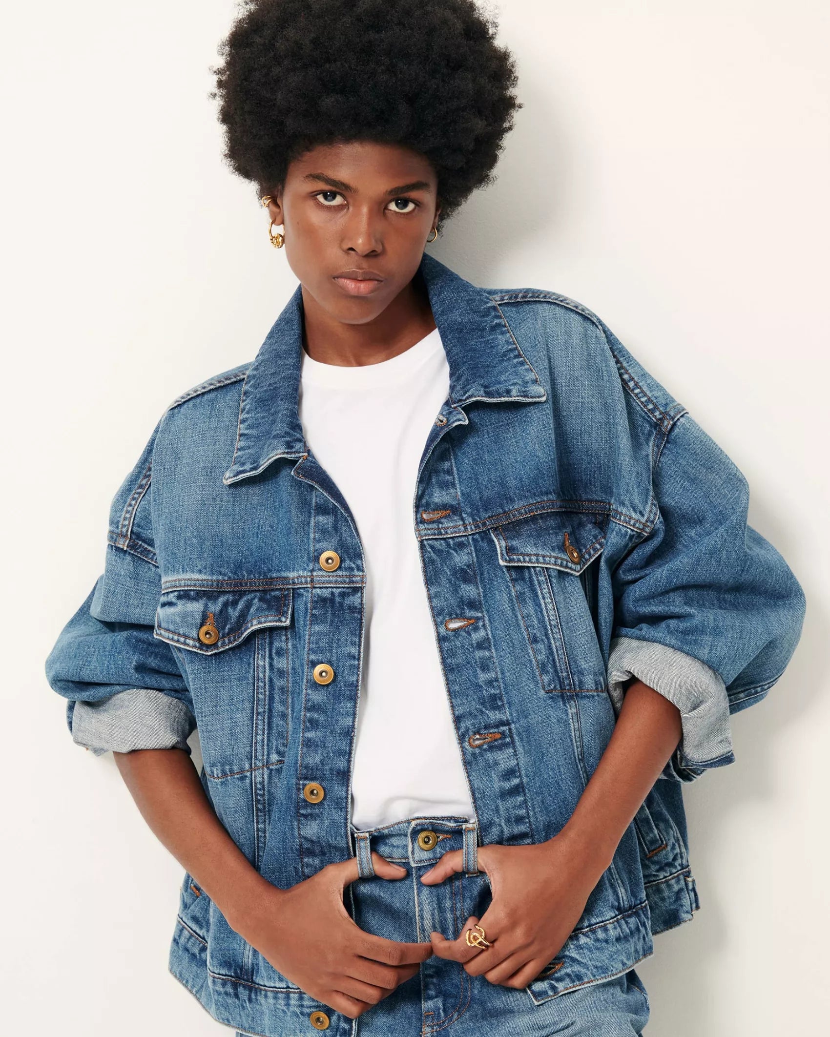 Costello jacket - Vintage blue