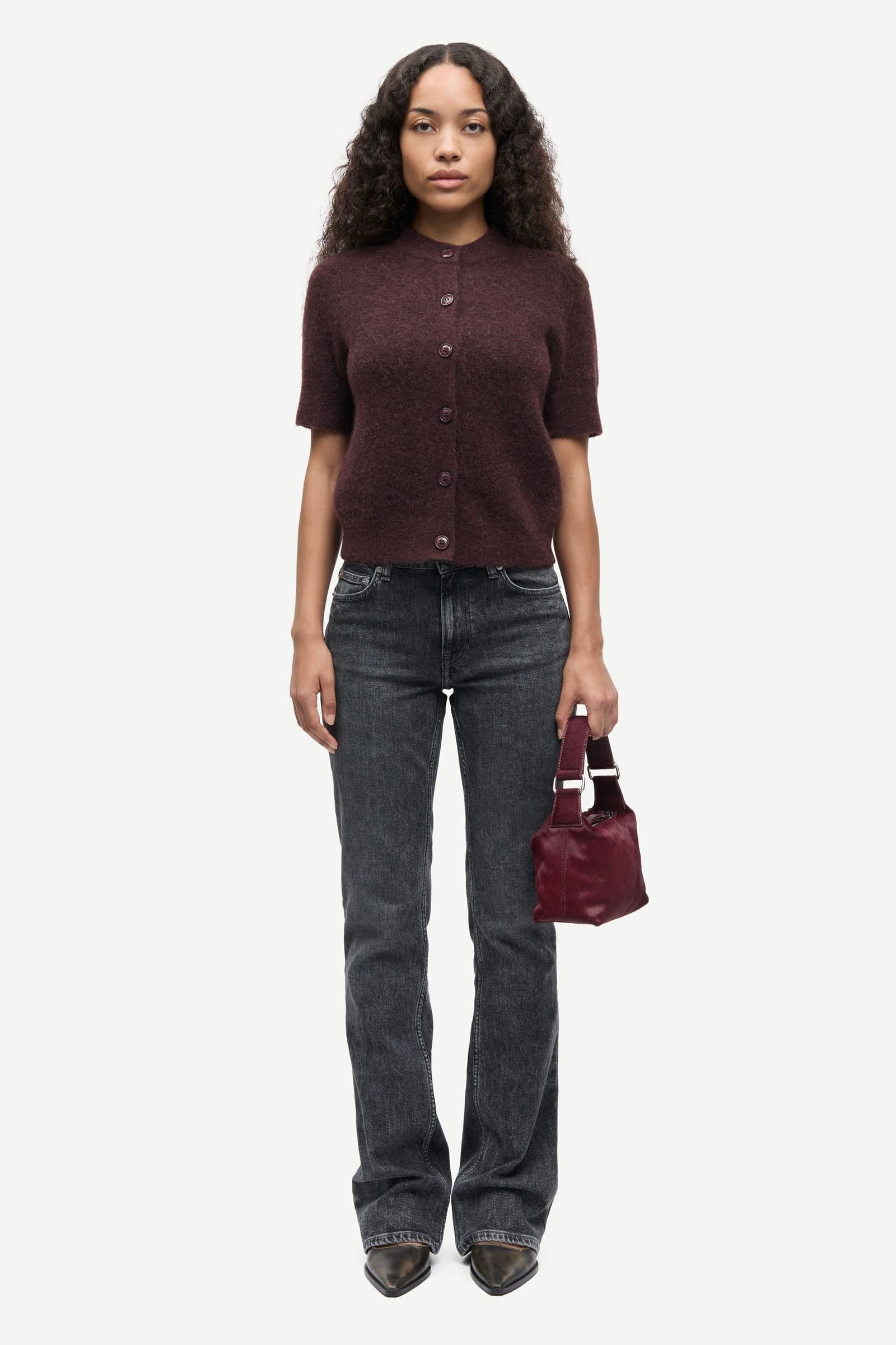 Sanoura cardigan - Fudge