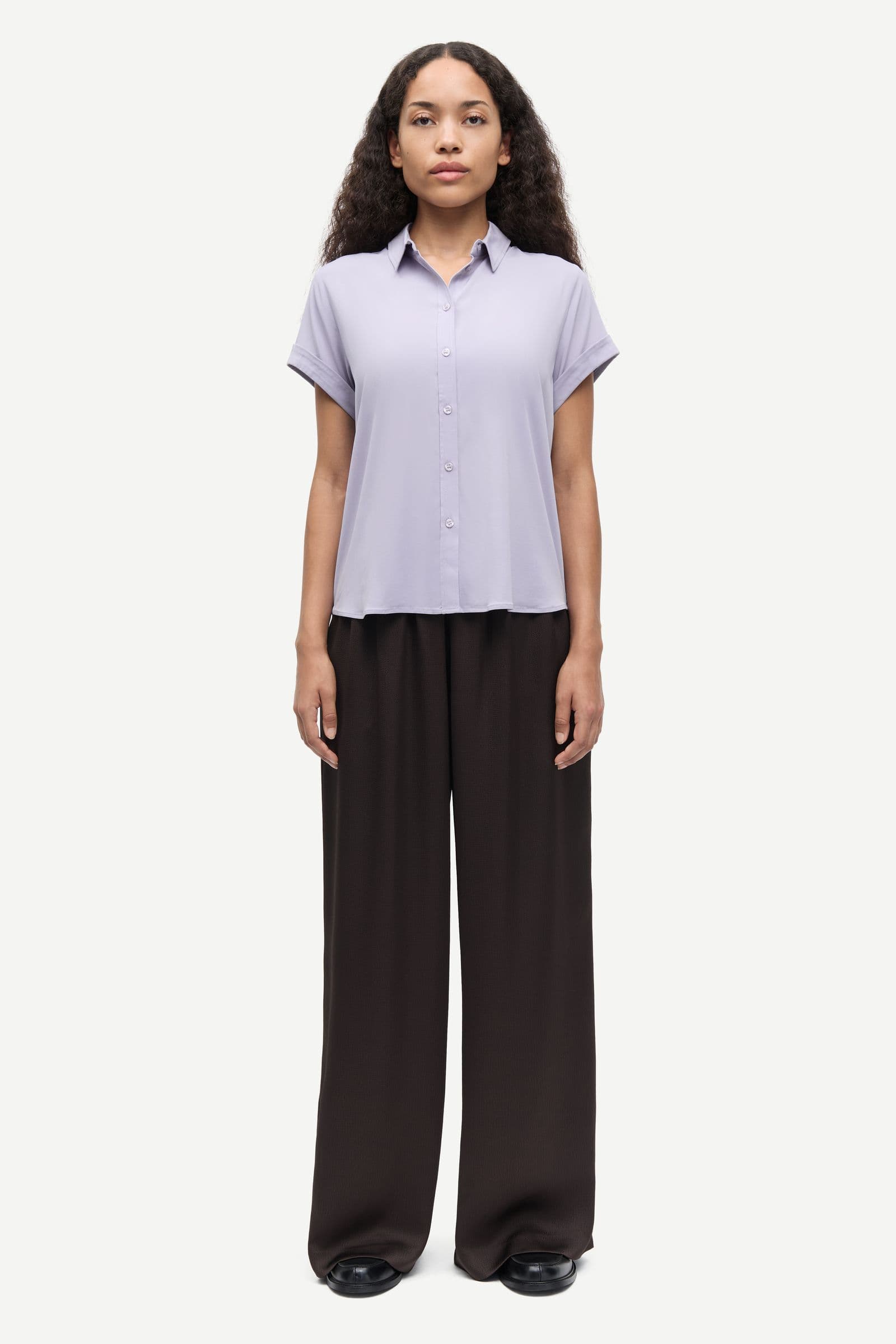 Sahelena trousers - Black coffee