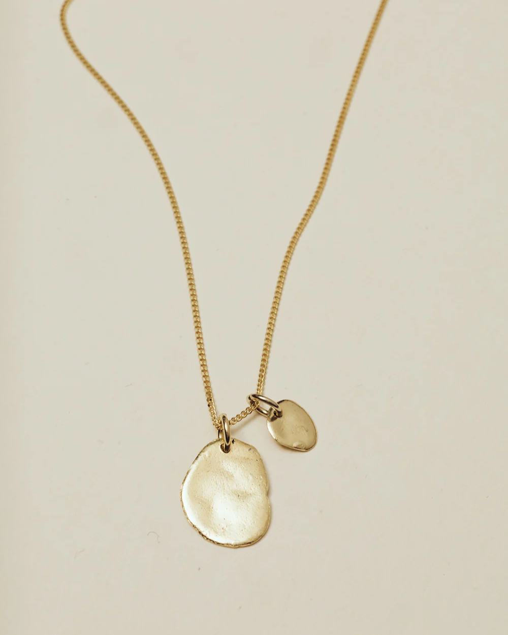 Baby and I necklace - Gold