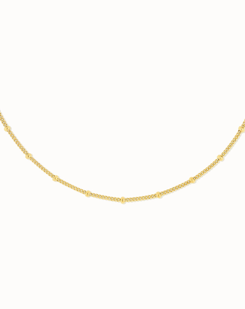 Dotted necklace - Gold