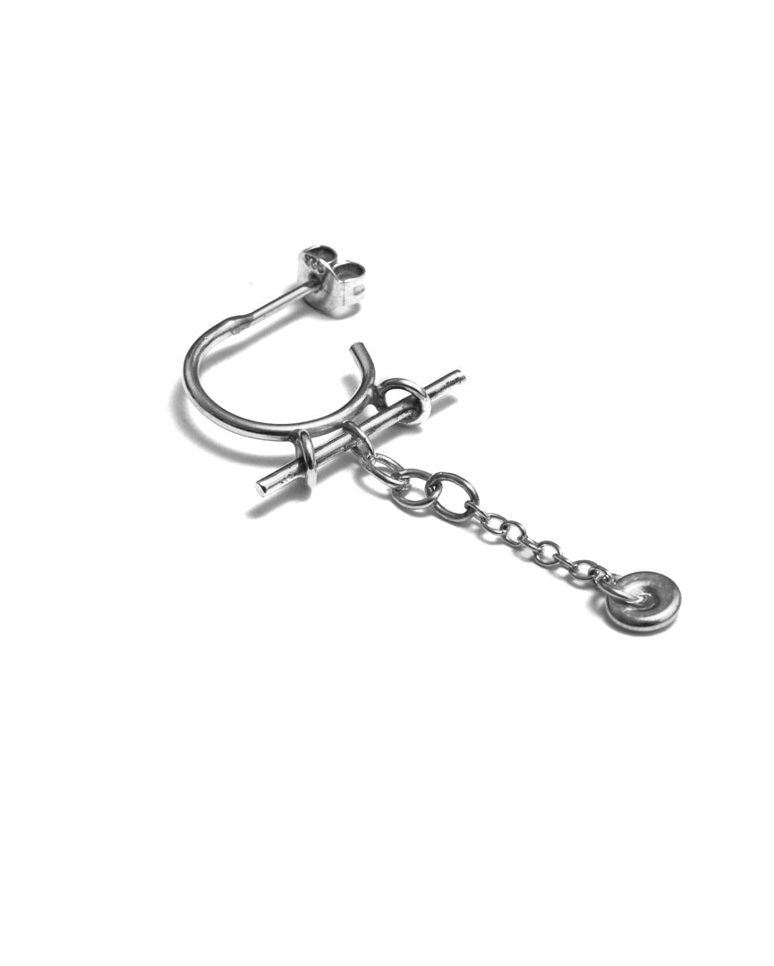 No.12 earring 1 - Silver