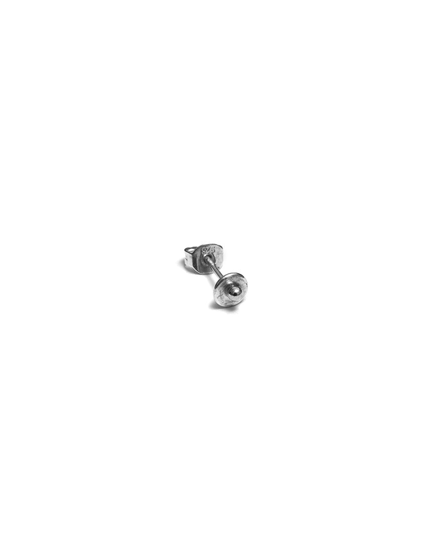 No.12 stud earring - Silver