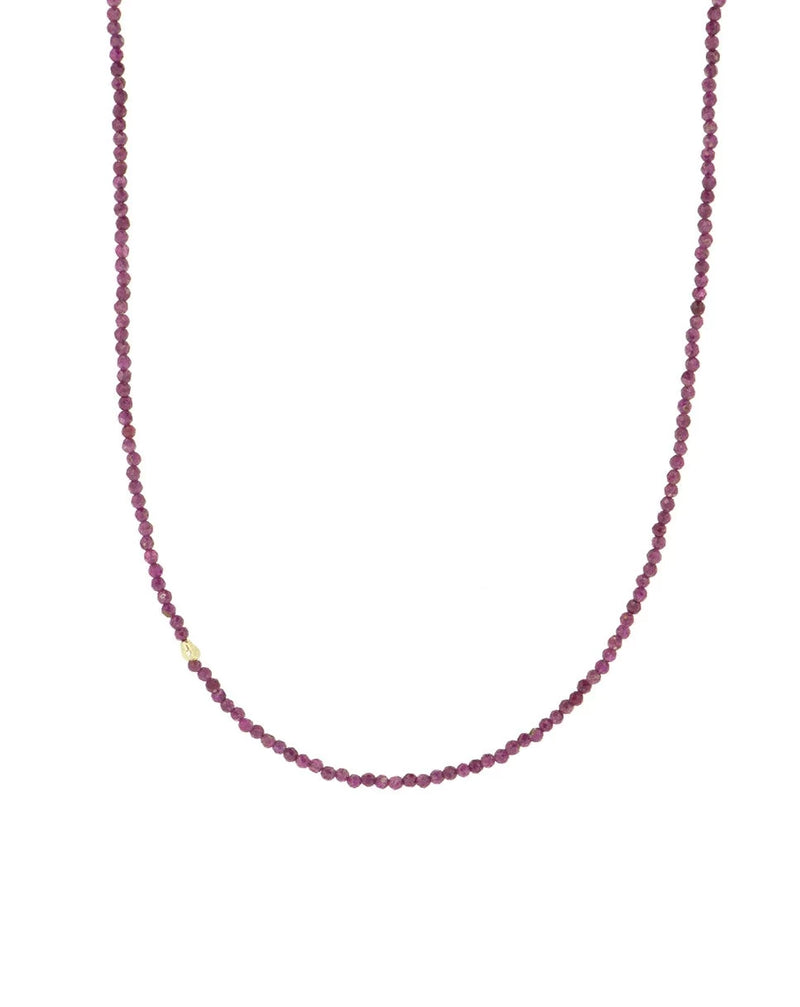 Pink sky necklace - Gold
