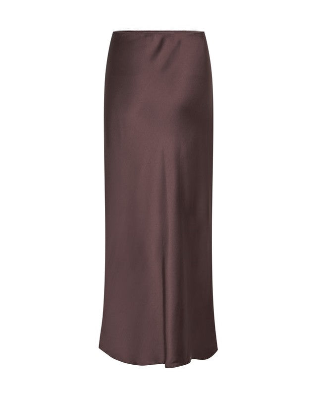 Saagneta long skirt - Fudge