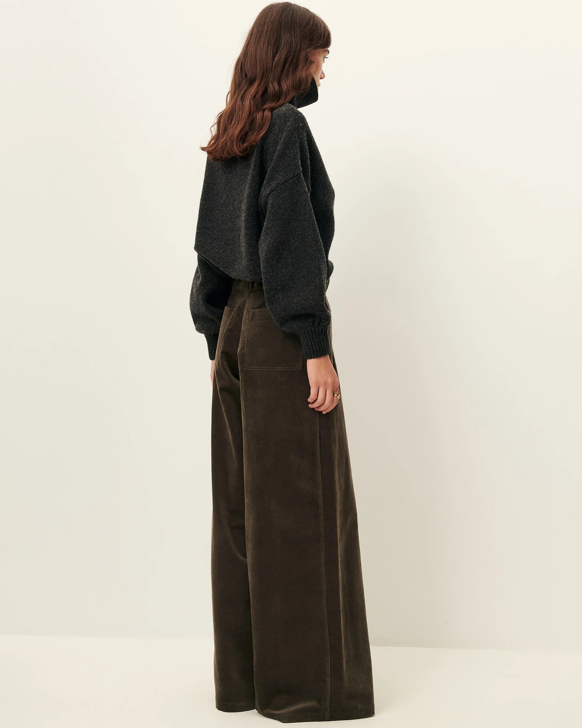 Darm trousers - Lichen