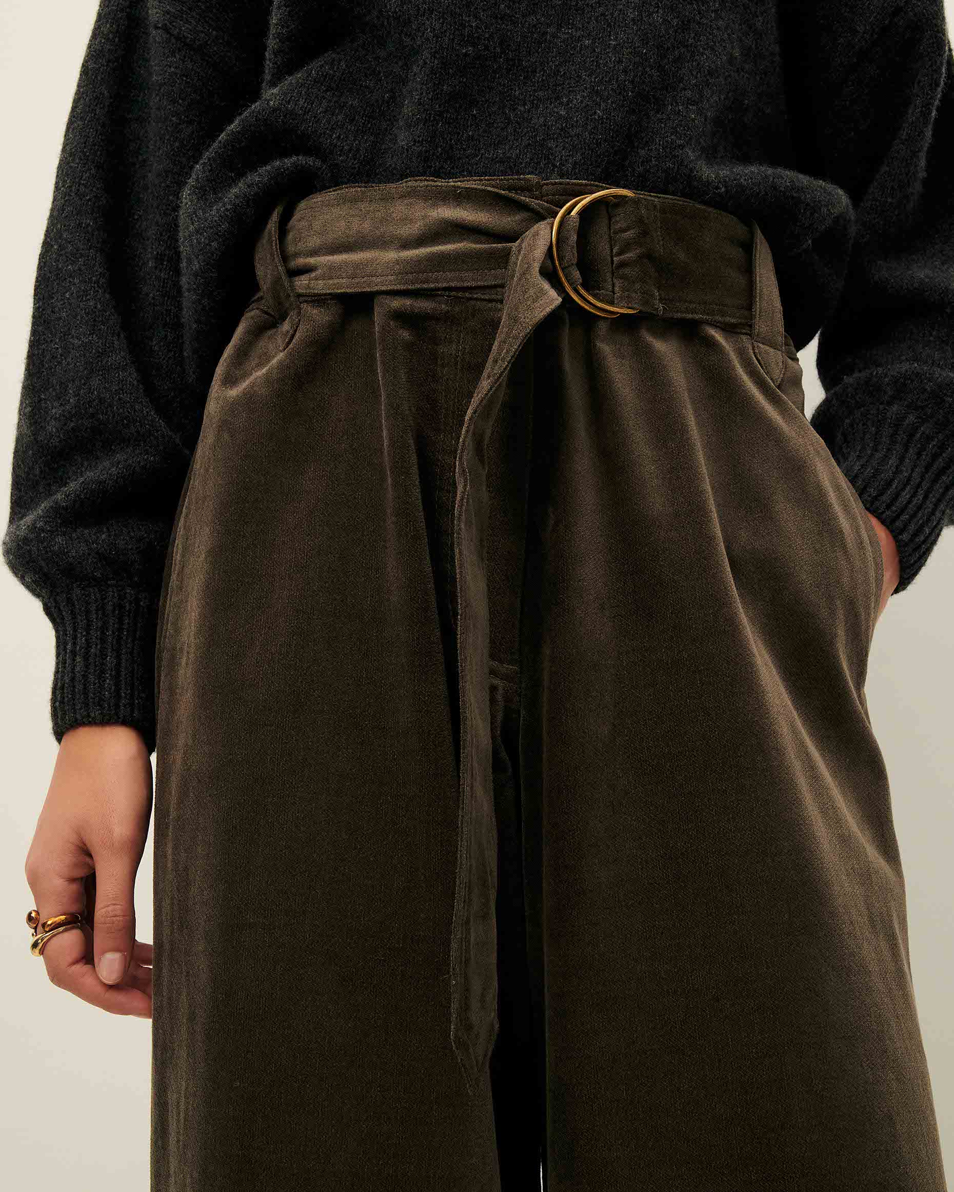 Darm trousers - Lichen